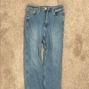 Hollister Women's Straight Leg Blue Jeans